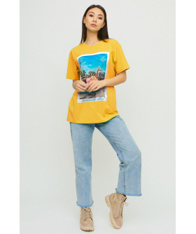 T-shirt Oversize / air print /