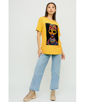 Футболка Oversize / air print /