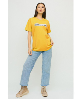 Футболка Oversize / air print /