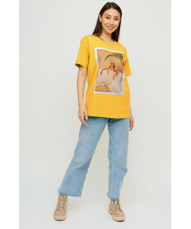 T-shirt Oversize / air print /