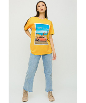 T-shirt Oversize / air print /