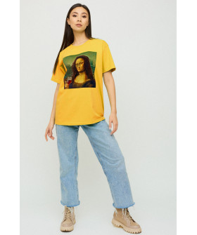 Футболка Oversize / air print /