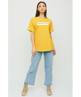 Футболка Oversize / air print /