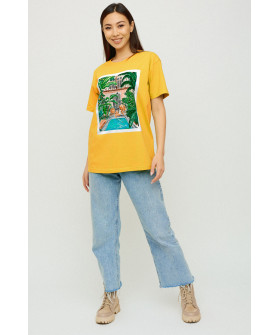 T-shirt Oversize / air print /