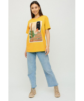 T-shirt Oversize / air print /