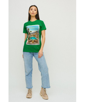 Футболка Boyfriend / air print /