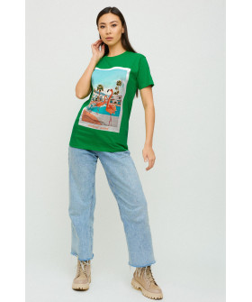 Футболка Boyfriend / air print /