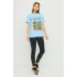 Boyfriend T-shirt / air print /