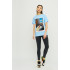 Boyfriend T-shirt / air print /