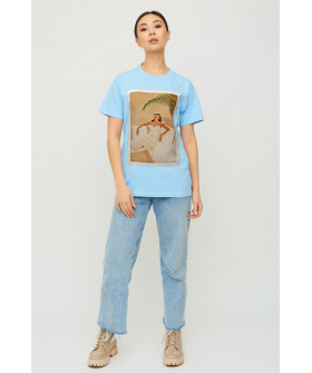 Футболка Boyfriend / air print /