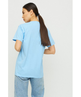 Boyfriend T-shirt / air print /