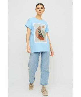 T-shirt Oversize / air print /