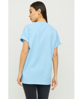 Футболка Oversize / air print /