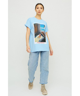 T-shirt Oversize / air print /