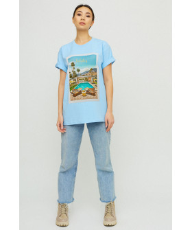 T-shirt Oversize / air print /