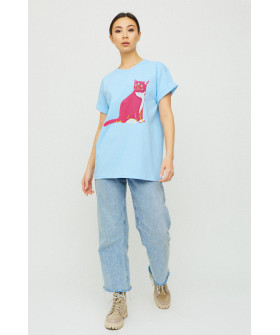 T-shirt Oversize / air print /