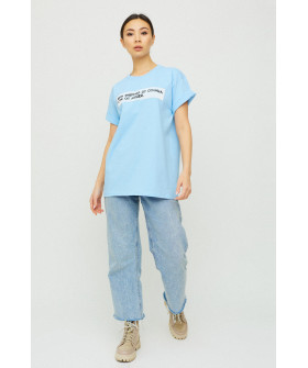 Футболка Oversize / air print /