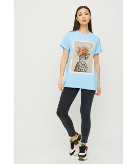 T-shirt Oversize / air print /