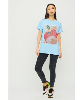T-shirt Oversize / air print /