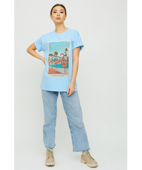 T-shirt Oversize / air print /