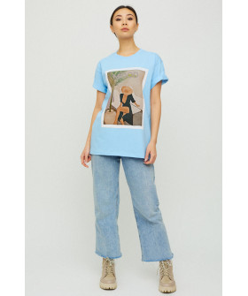 T-shirt Oversize / air print /