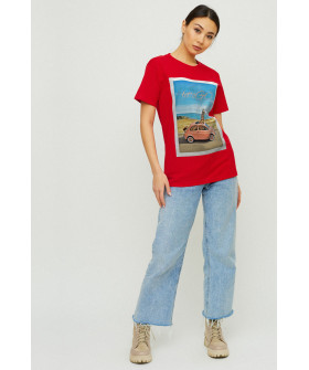 Футболка Boyfriend / air print /