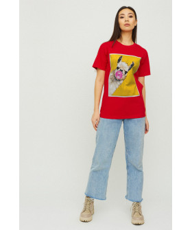 Футболка Boyfriend / air print /