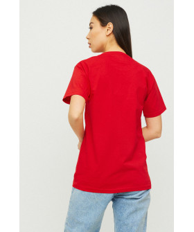 Boyfriend T-shirt / air print /