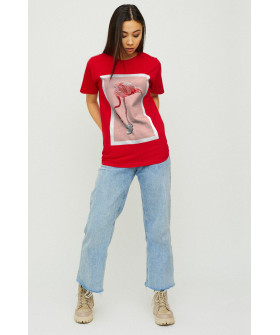 Футболка Boyfriend / air print /