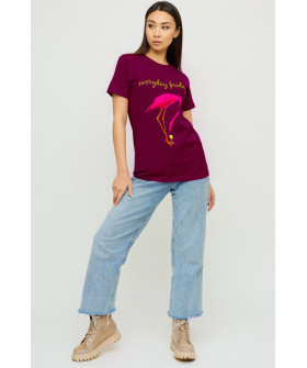 Футболка Boyfriend / air print /