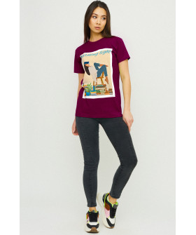 Футболка Boyfriend / air print /