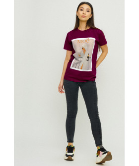 Футболка Boyfriend / air print /