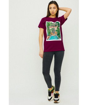 Футболка Boyfriend / air print /