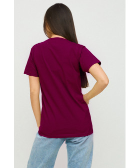 Boyfriend T-shirt / air print /