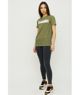 Boyfriend T-shirt / air print /