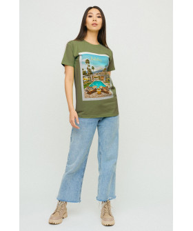 Футболка Boyfriend / air print /