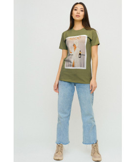 Футболка Boyfriend / air print /