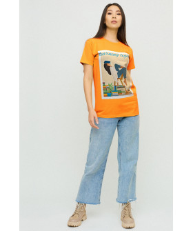 Футболка Boyfriend / air print /