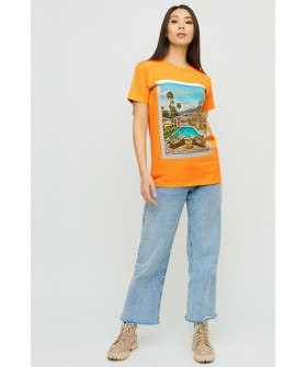 Футболка Boyfriend / air print /