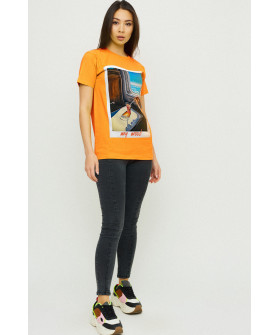 Футболка Boyfriend / air print /