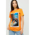 Boyfriend T-shirt / air print /