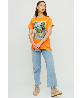 Футболка Boyfriend / air print /