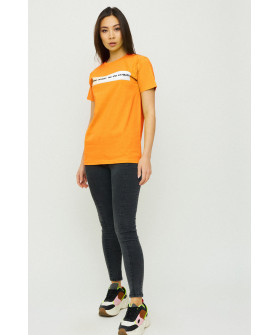 Boyfriend T-shirt / air print /