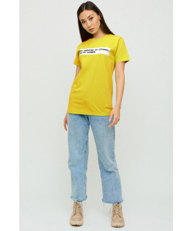 Boyfriend T-shirt / air print /