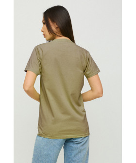 Boyfriend T-shirt / air print /