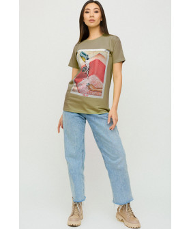 Футболка Boyfriend / air print /