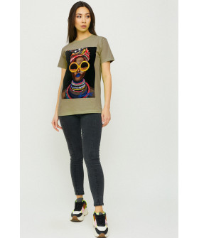 Футболка Boyfriend / air print /