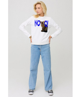 Women's sweatshirt basic /no flis/ 