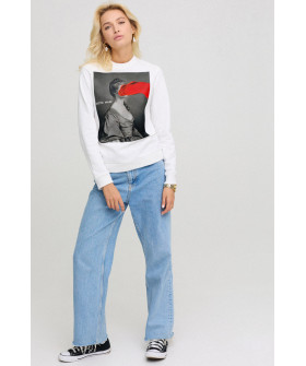 Women's sweatshirt basic /no flis/ 