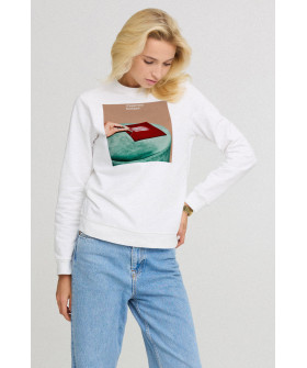 Women's sweatshirt basic /no flis/ 